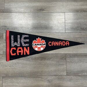 WinCraft Canada Soccer WE CAN 12x30 Premium Pennant